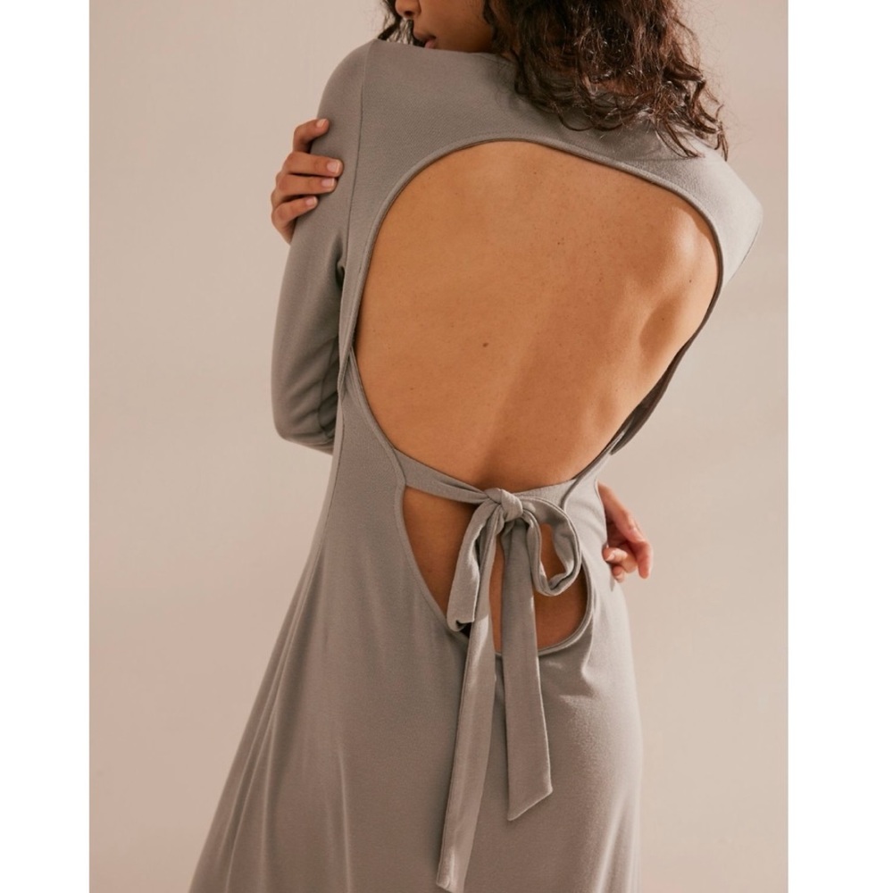 NWT Free People Open Back Essential Maxi